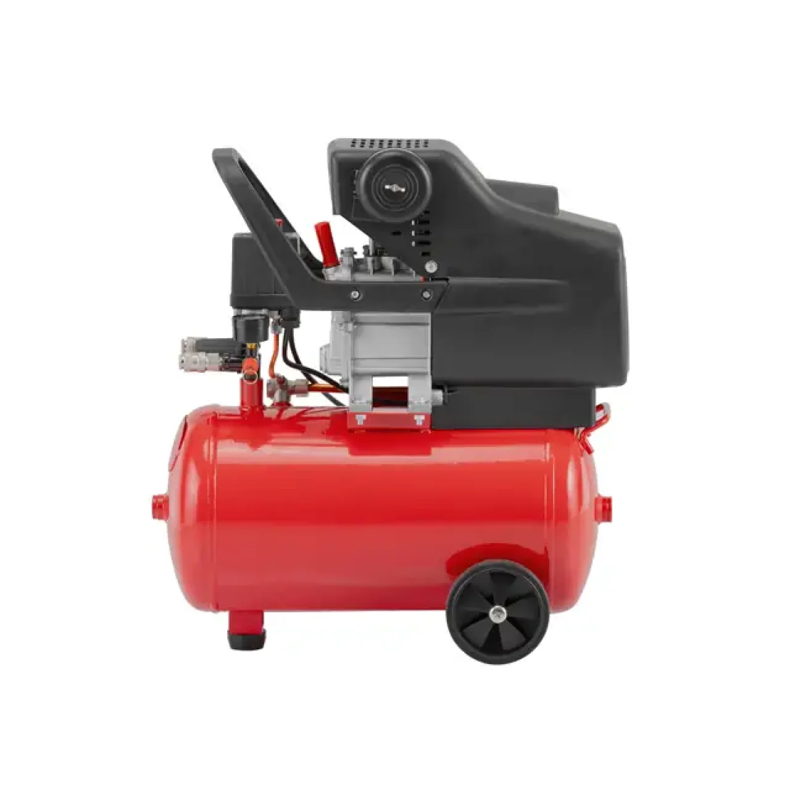 Компресор 24 л, 1.2 кВт, 220 В, 8 атм, 205 л/хв INTERTOOL (PT-0020) UA