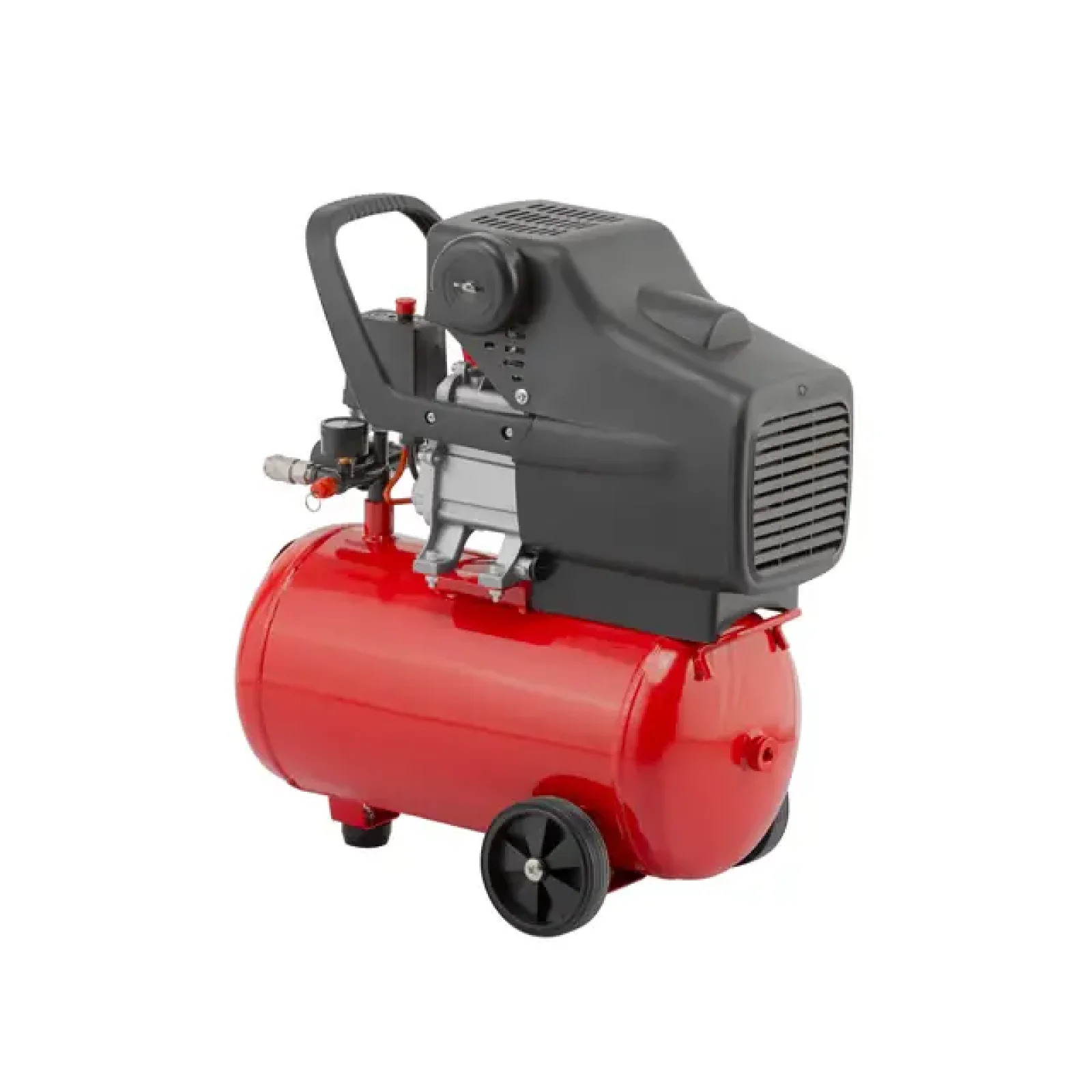 Компресор 24 л, 1.2 кВт, 220 В, 8 атм, 205 л/хв INTERTOOL (PT-0020) UA