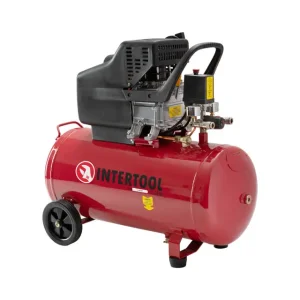 Компресор, 50 л, 1,2 кВт, 220 В, 8 атм, 205 л/хв INTERTOOL (PT-0021) UA