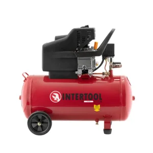 Компресор, 50 л, 1,2 кВт, 220 В, 8 атм, 205 л/хв INTERTOOL (PT-0021) UA