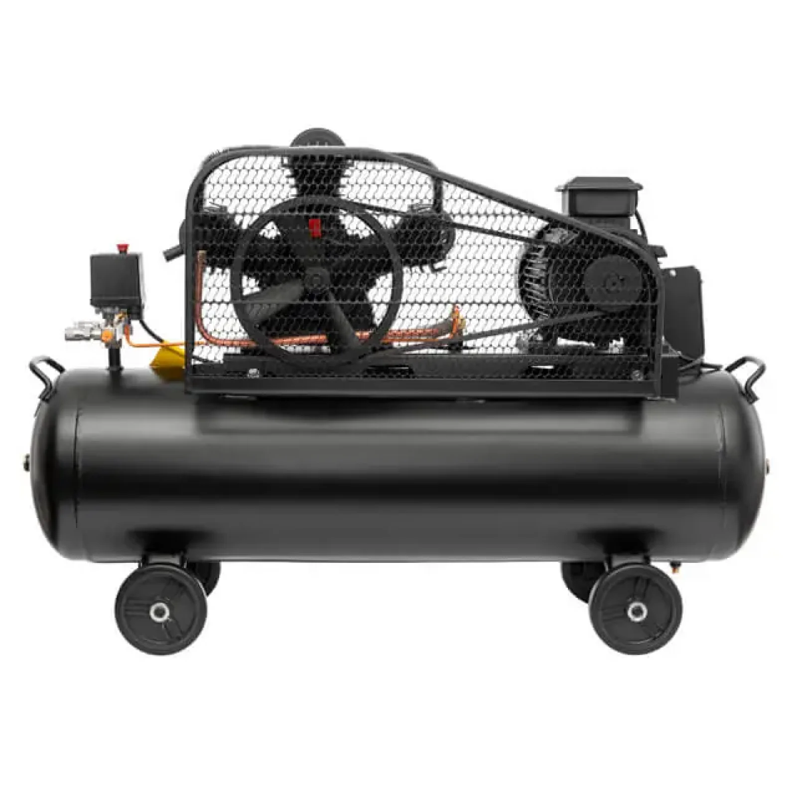 Компресор, 100 л, 4,0 кВт, 380 В, 10 атм, 600 л/хв, 3 циліндри INTERTOOL (PT-0036) UA