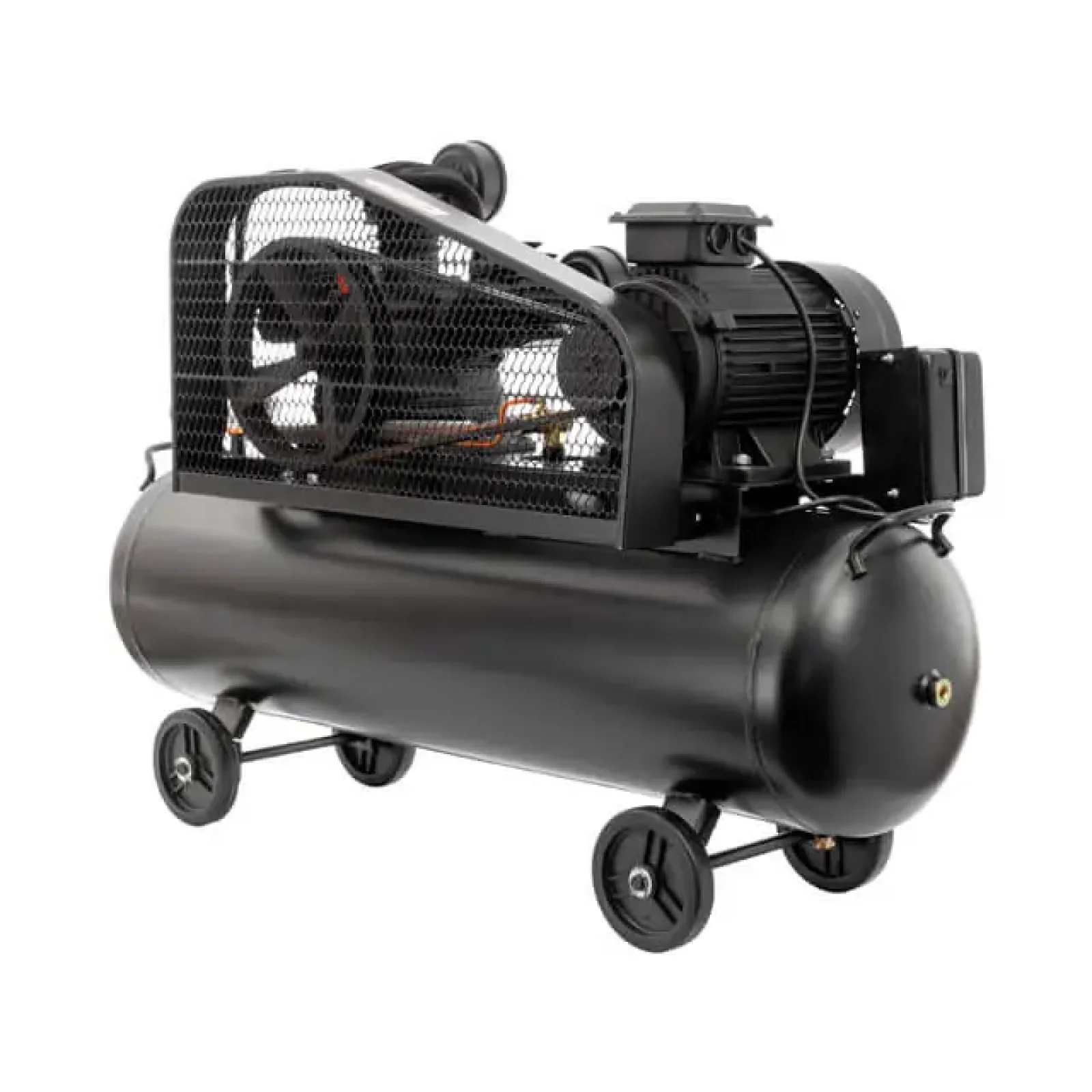 Компресор, 100 л, 4,0 кВт, 380 В, 10 атм, 600 л/хв, 3 циліндри INTERTOOL (PT-0036) UA