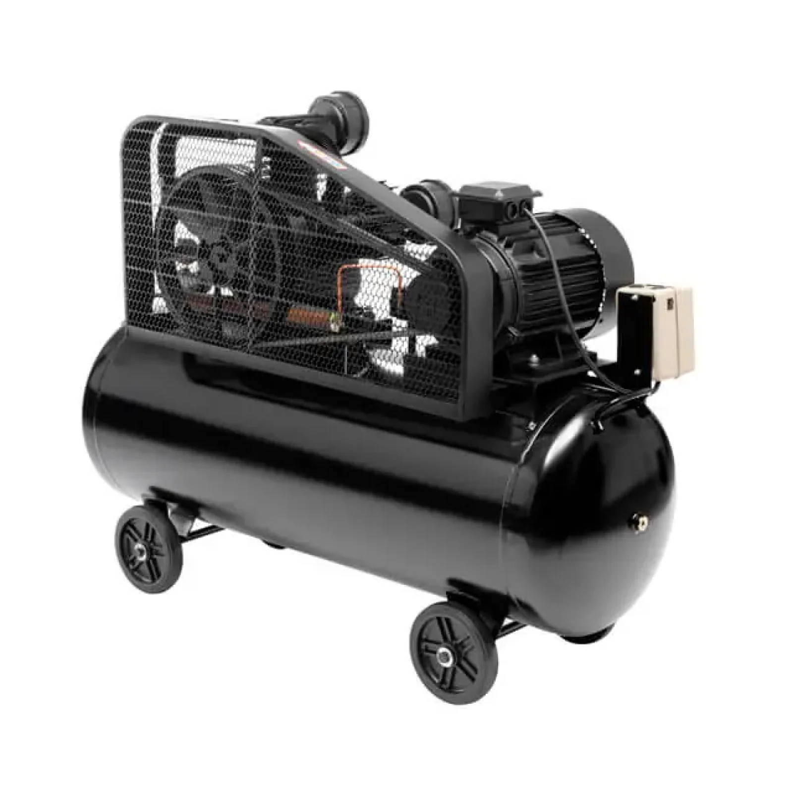 Компресор, 200 л, 7,5 кВт, 380 В, 10 атм, 1050 л/хв, 3 циліндри INTERTOOL (PT-0040) UA