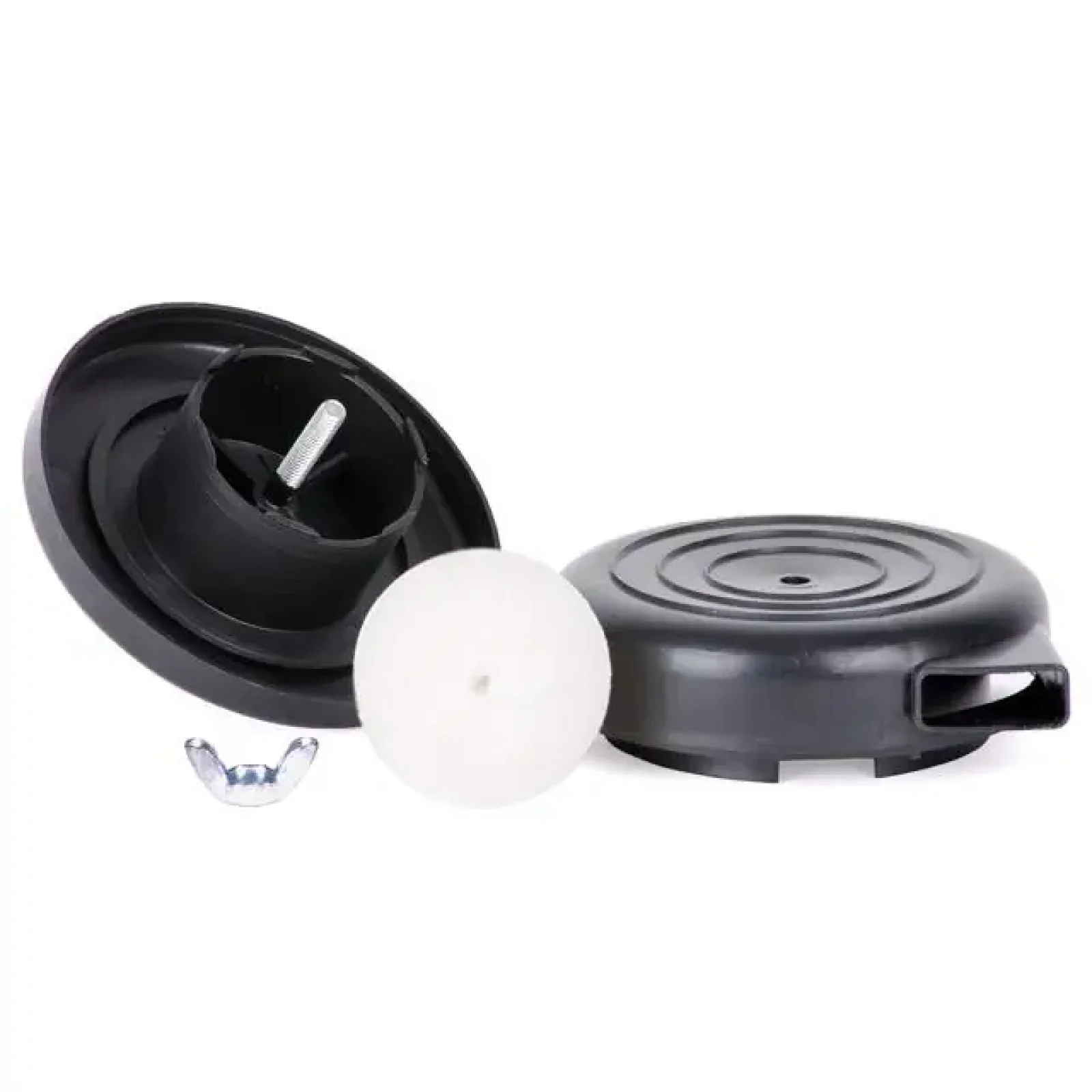 Повітряний фільтр, різьба M16, пластиковий корпус, поролоновий фільтруючий елемент, до PT-0003/0009 INTERTOOL (PT-9082) UA