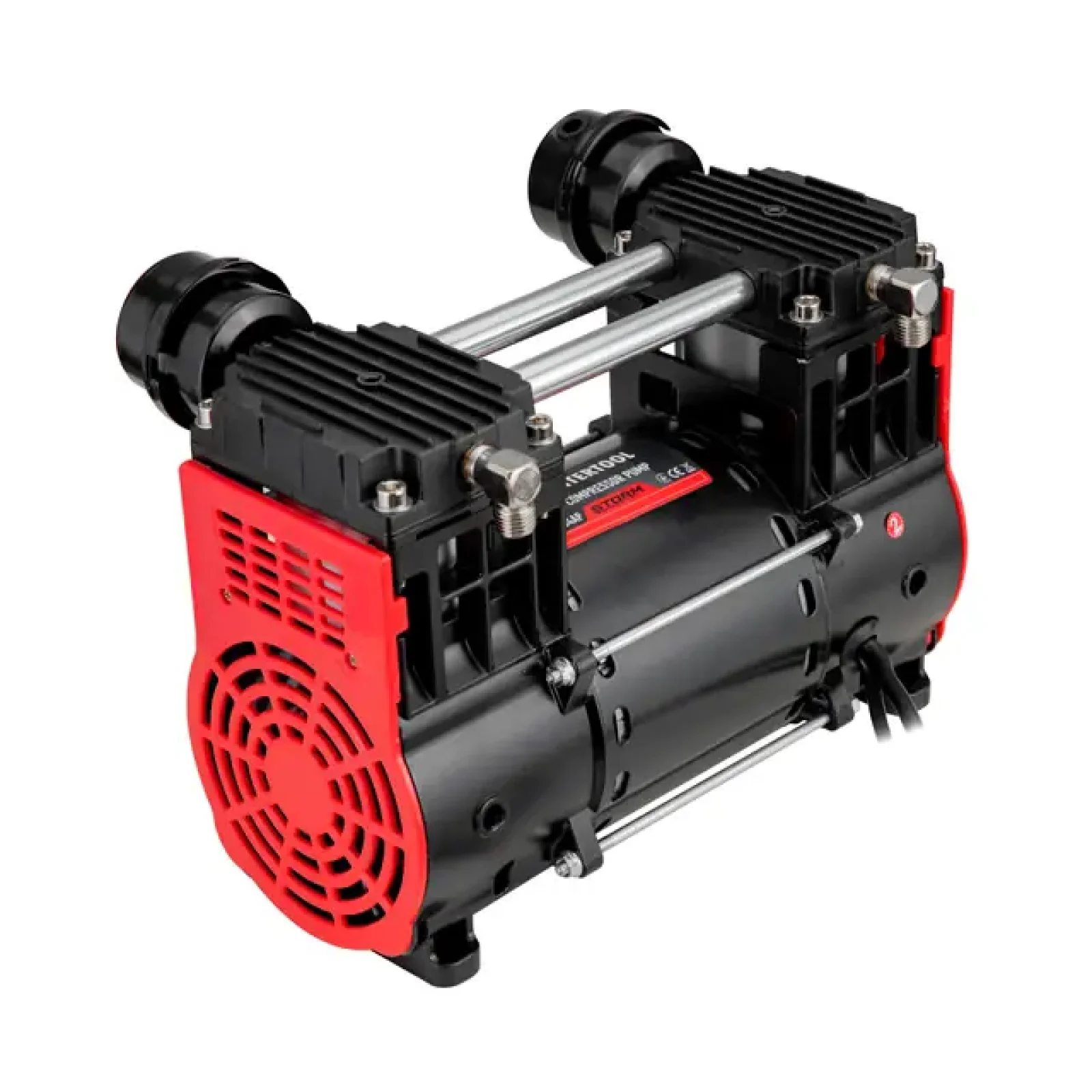 Головка компресорна, 1.5 кВт, 200 л/хв, 1400 об/хв безмасляна INTERTOOL (PT-0034AP) UA