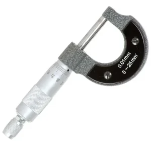 Мікрометр 0-25 мм INTERTOOL (MT-3041) UA