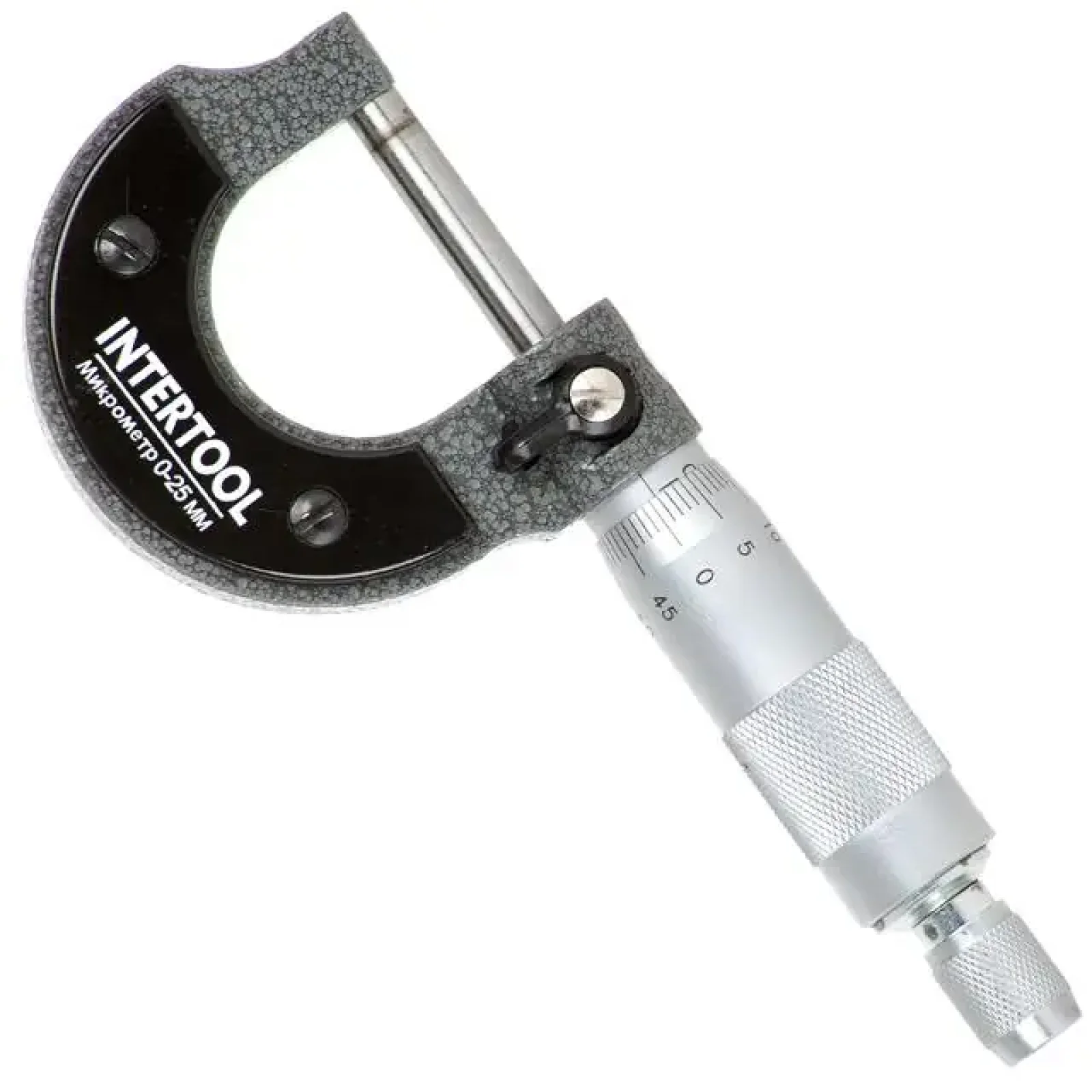 Мікрометр 0-25 мм INTERTOOL (MT-3041) UA