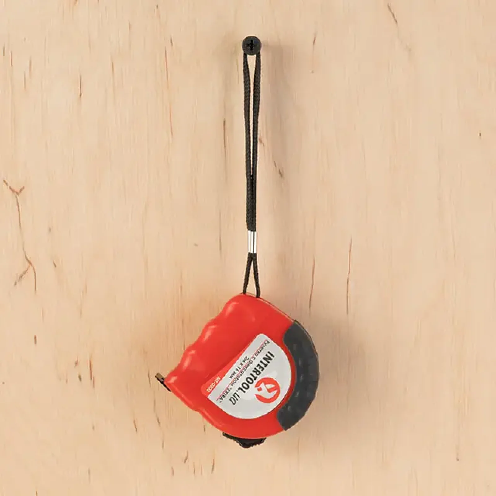 Рулетка з металевим полотном, з фіксатором, 2 м, 16 мм, 