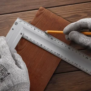 Косинець будівельний алюмінієвий, 350 мм INTERTOOL (MT-2063) UA