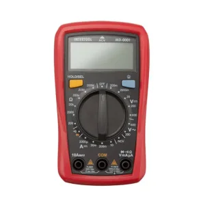 Мультиметр цифровий, CAT II-300 В / CAT I-600 В INTERTOOL (MD-0001) UA