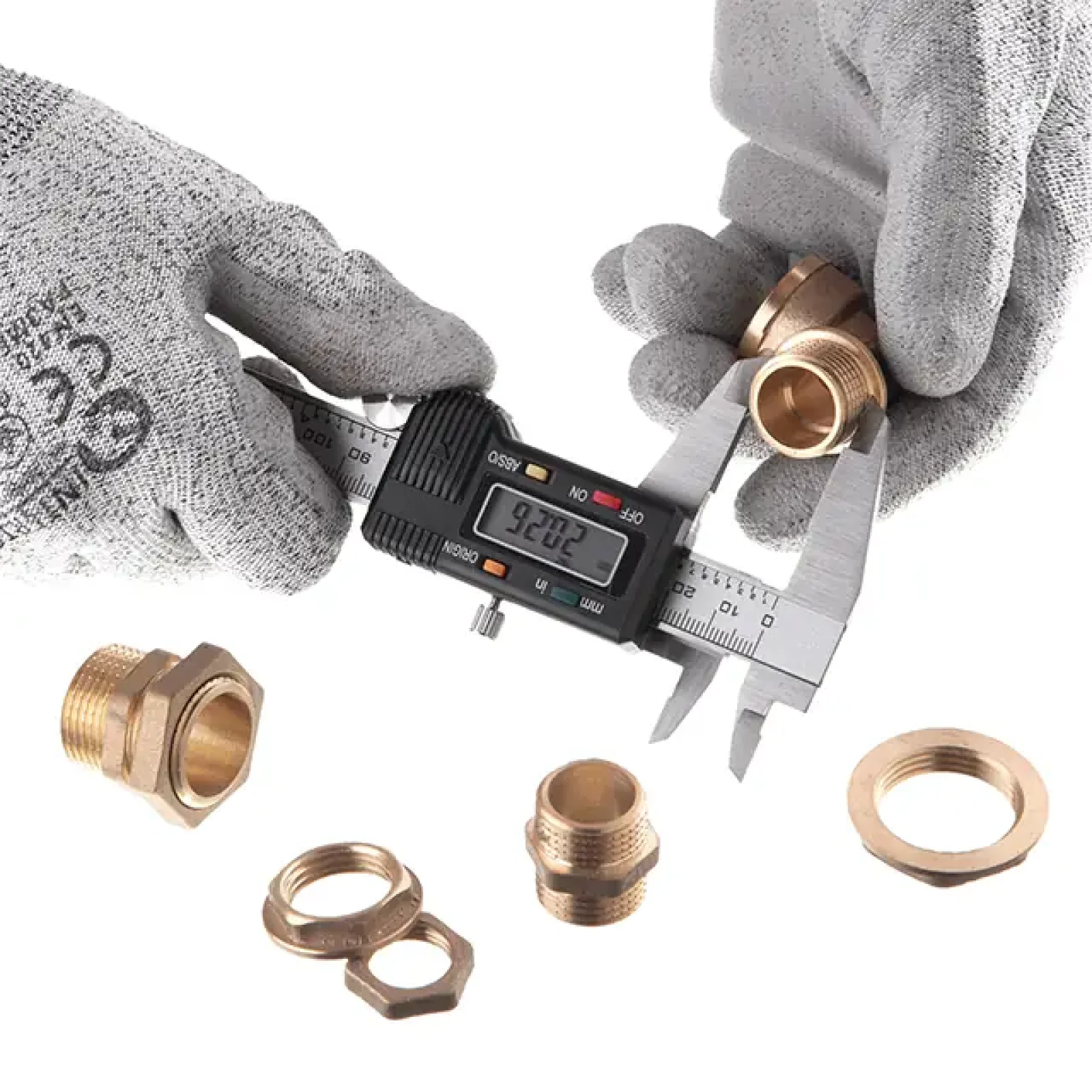 Штангенциркуль електронний, 150 мм INTERTOOL (MT-3006) UA