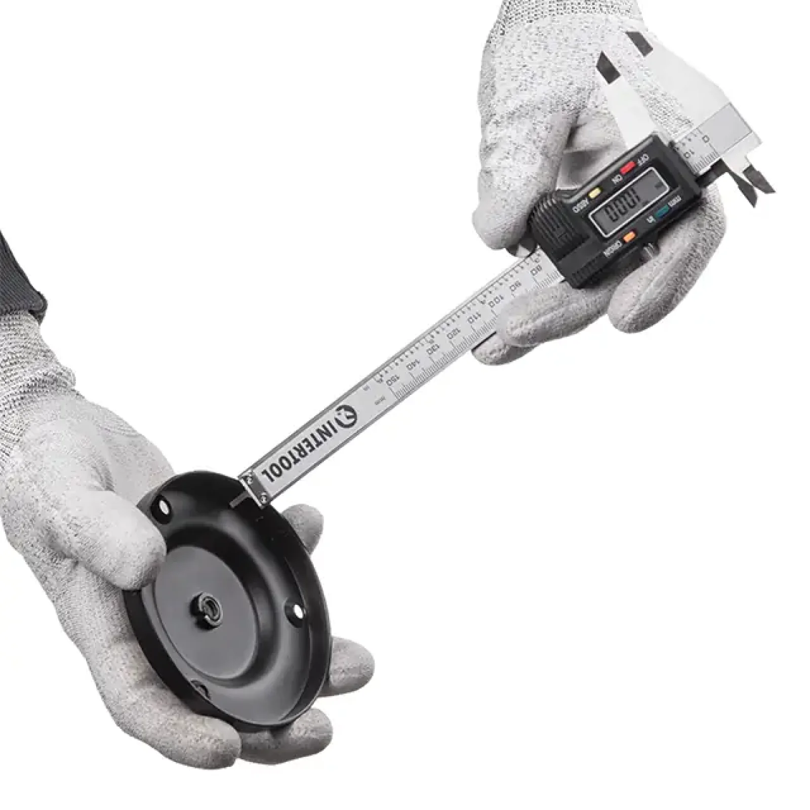 Штангенциркуль електронний, 150 мм INTERTOOL (MT-3006) UA