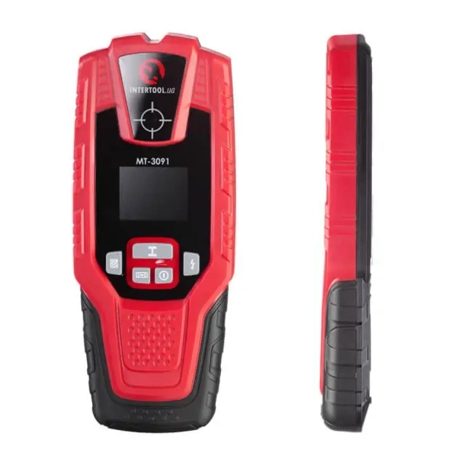 Детектор проводки, макс. глибина 100 мм, кольоровий дисплей INTERTOOL (MT-3091) UA