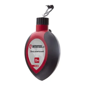 Шнур розмічальний 30 м з коректором, крейда 120 г (синя) INTERTOOL (MT-2506) UA