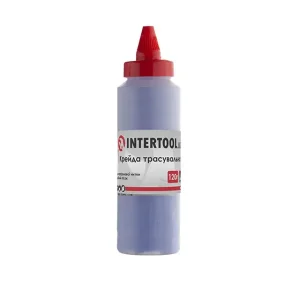 Шнур розмічальний 30 м з коректором, крейда 120 г (синя) INTERTOOL (MT-2506) UA