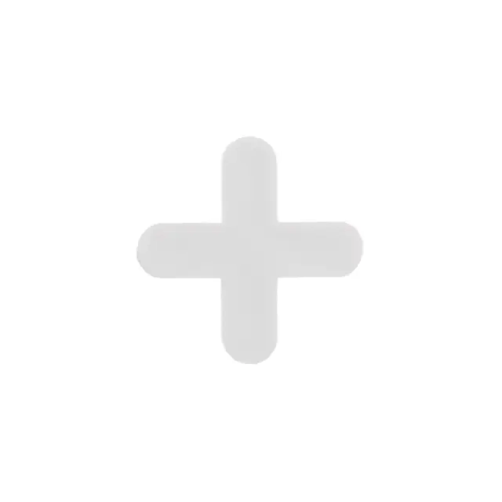 Набір дистанційних хрестиків для плитки 6.0 мм /100шт INTERTOOL (HT-0356) UA