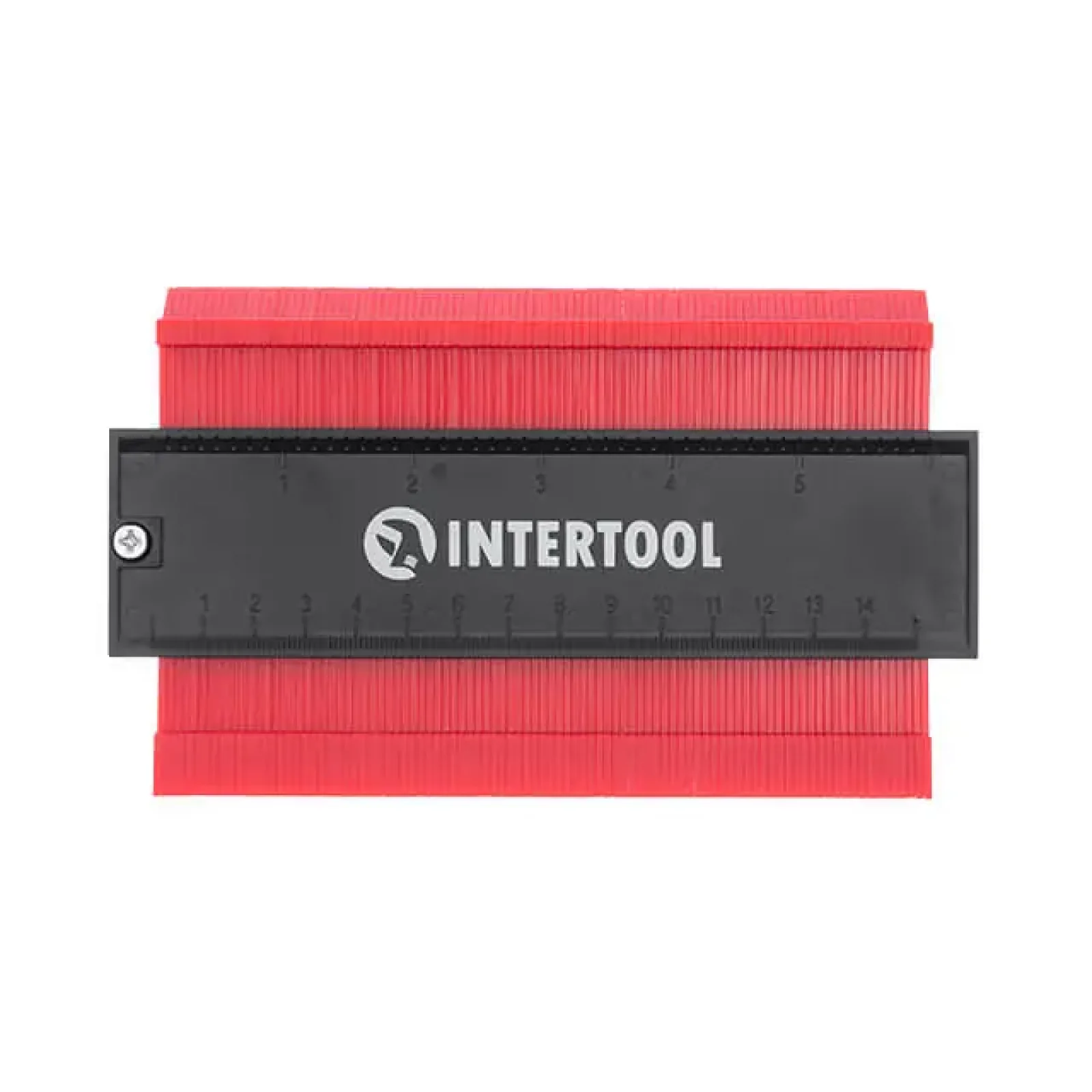 Шаблон для копіювання контуру, 150 мм, ABS, з фіксатором INTERTOOL (MT-0015) UA