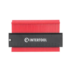 Шаблон для копіювання контуру, 150 мм, ABS, з фіксатором INTERTOOL (MT-0015) UA