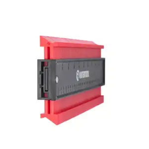 Шаблон для копіювання контуру, 250 мм, ABS, з фіксатором INTERTOOL (MT-0025) UA