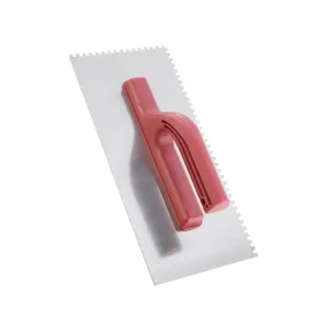 Тертка сталева, оцинкована, 280×130 мм, зуб: 4×4 мм INTERTOOL (KT-0004) UA