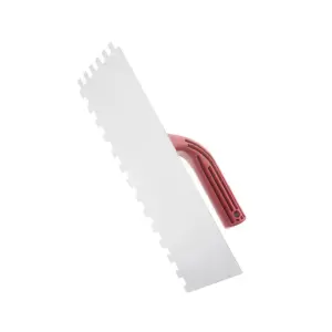 Тертка сталева, оцинкована, 280×130 мм, зуб: 10×10 мм INTERTOOL (KT-0007) UA