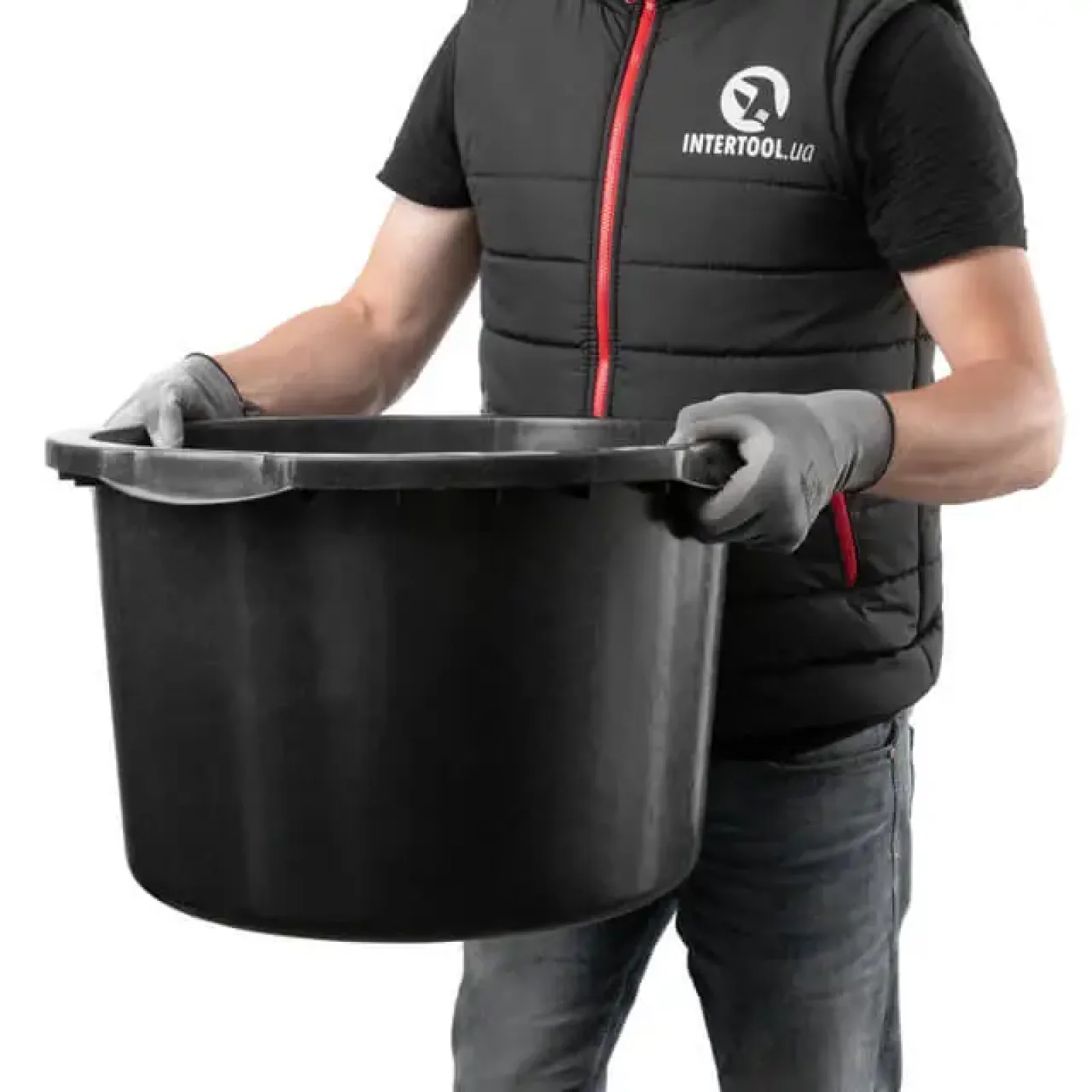 Таз будівельний круглий 45 л. INTERTOOL (KT-0045) UA