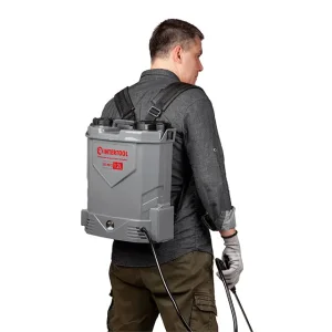 Обприскувач акумуляторний ранцевий 12 л, 3.1 л/хв, батарея 12 В/8 Аг INTERTOOL (DT-9012) UA