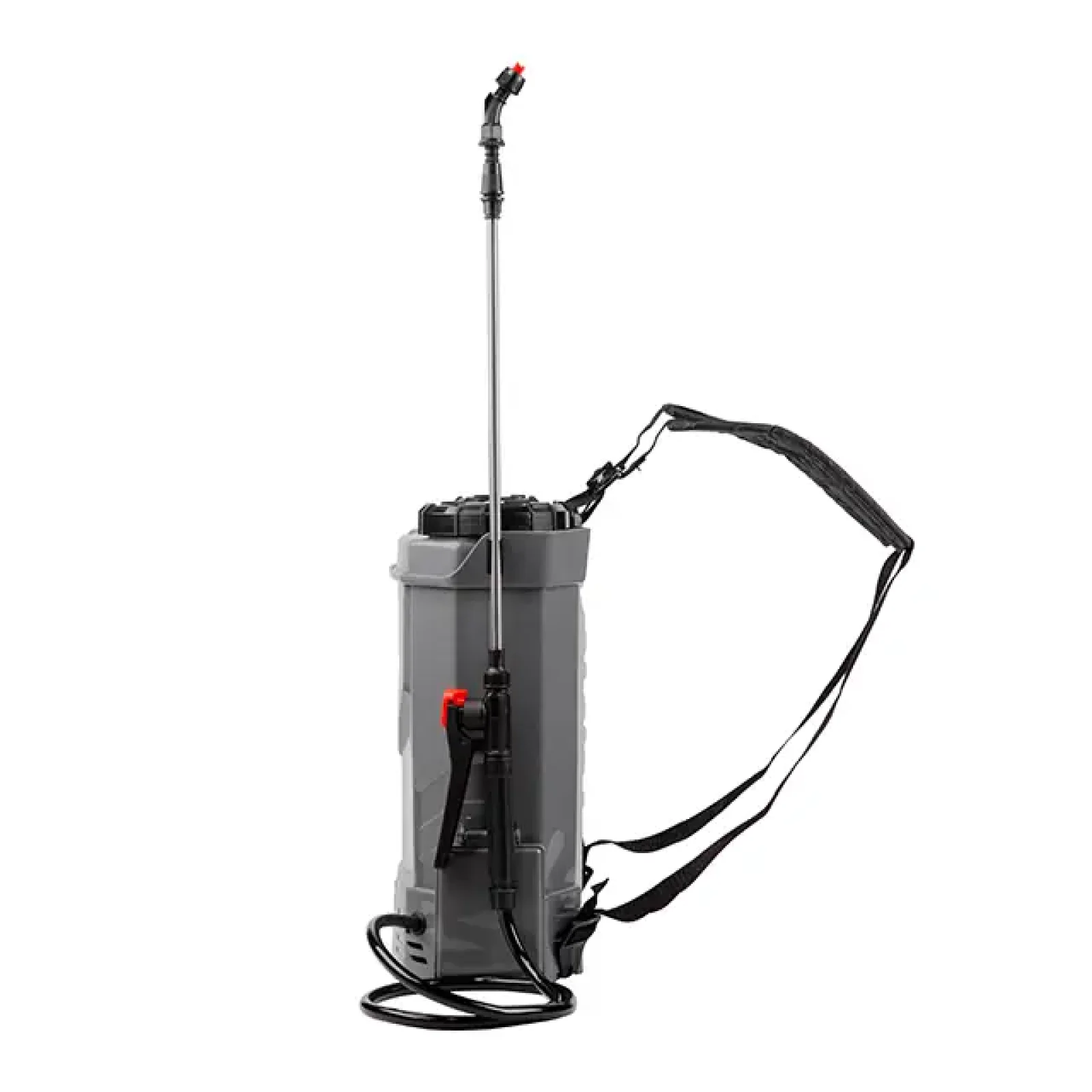 Обприскувач акумуляторний ранцевий 12 л, 3.1 л/хв, батарея 12 В/8 Аг INTERTOOL (DT-9012) UA