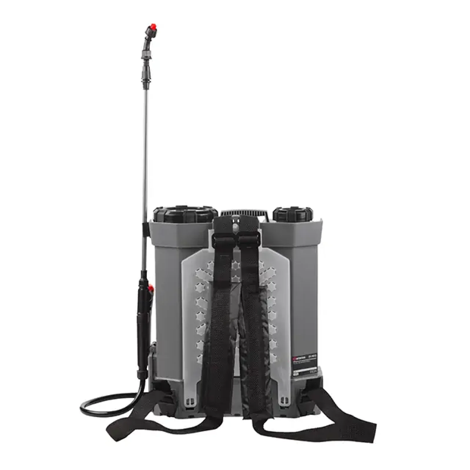 Обприскувач акумуляторний ранцевий 12 л, 3.1 л/хв, батарея 12 В/8 Аг INTERTOOL (DT-9012) UA