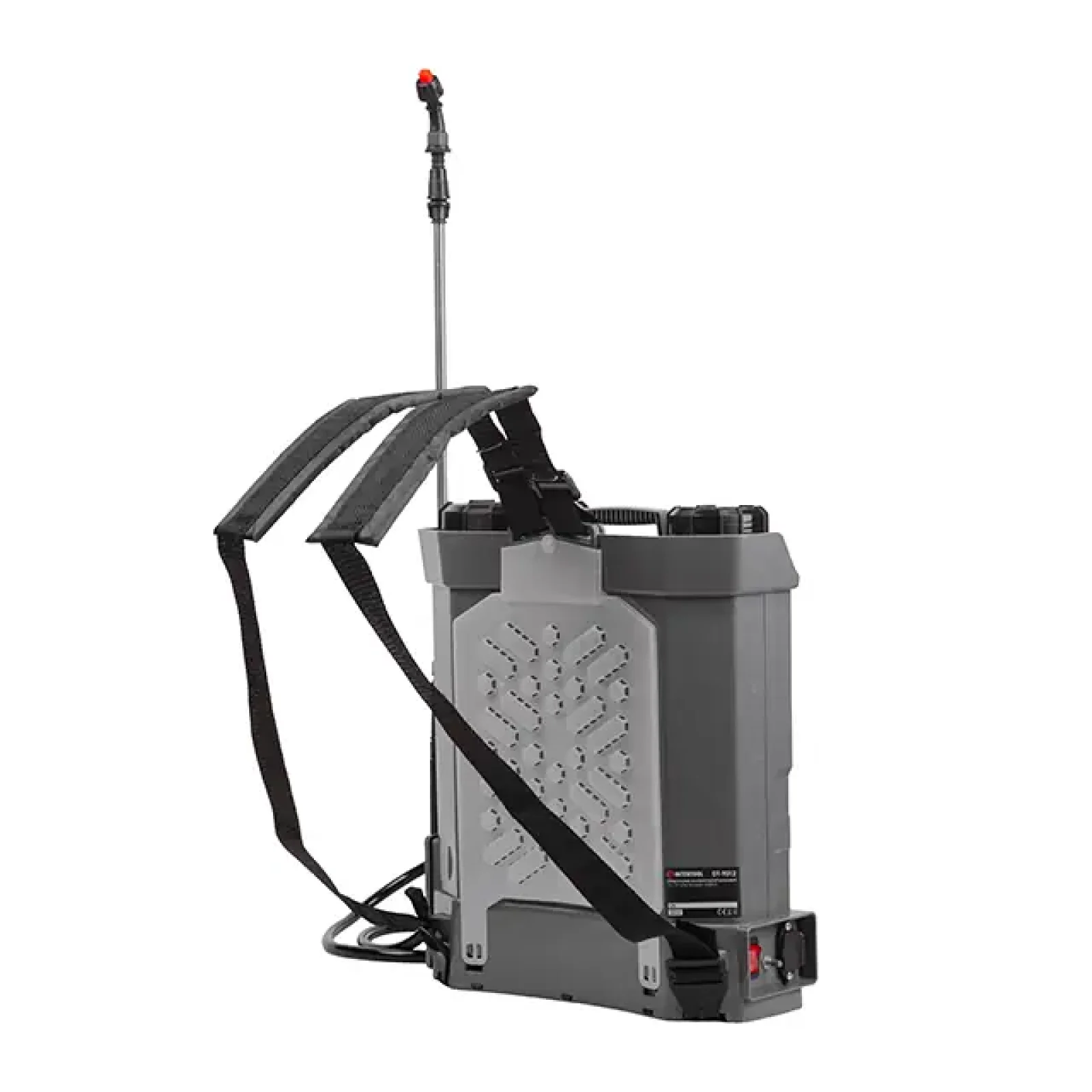 Обприскувач акумуляторний ранцевий 12 л, 3.1 л/хв, батарея 12 В/8 Аг INTERTOOL (DT-9012) UA