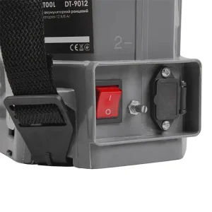 Обприскувач акумуляторний ранцевий 12 л, 3.1 л/хв, батарея 12 В/8 Аг INTERTOOL (DT-9012) UA