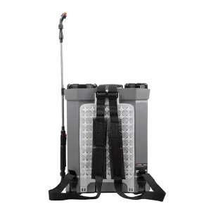 Обприскувач акумуляторний ранцевий 16 л, 3.1 л/хв, батарея 12 В/8 Аг INTERTOOL (DT-9016) UA