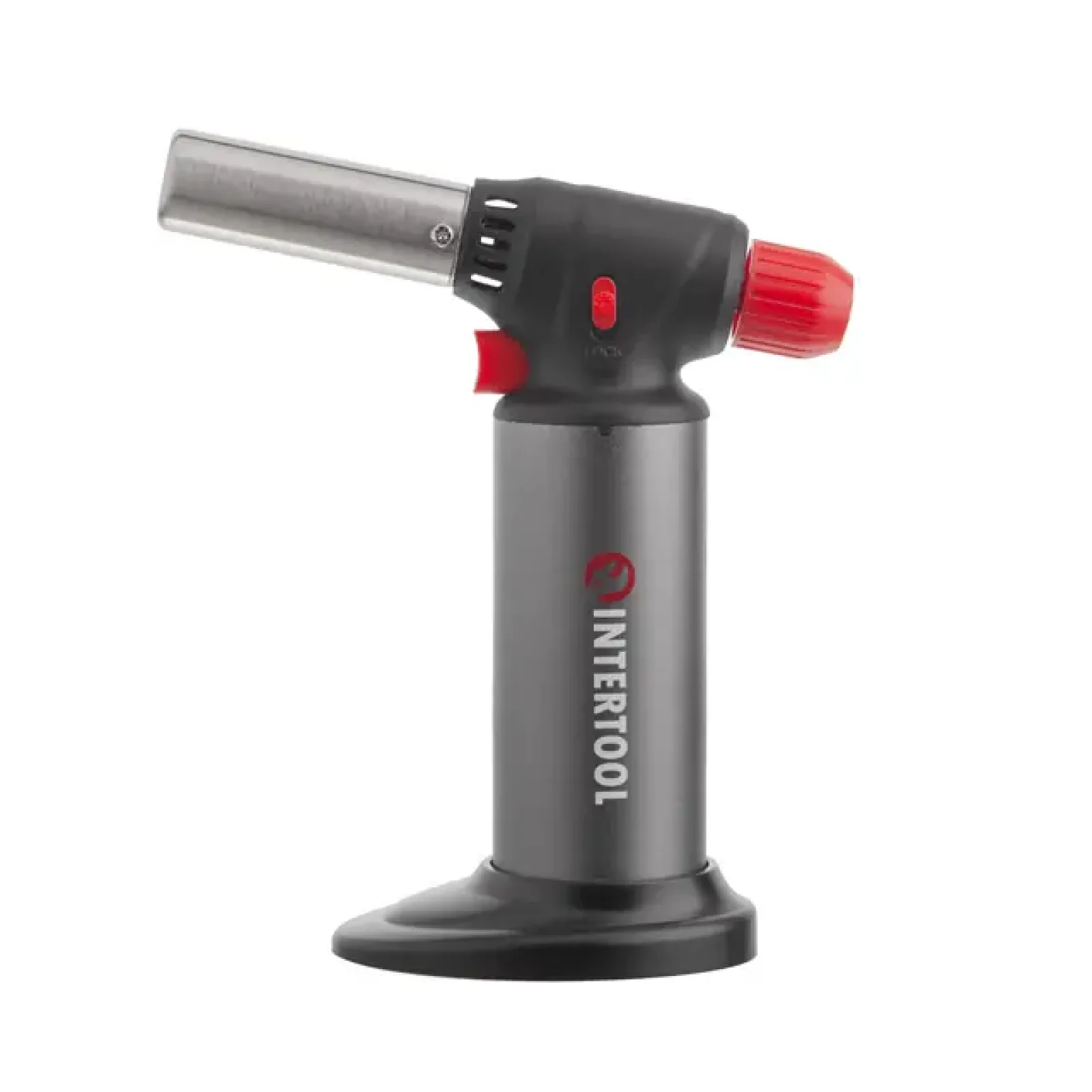 Пальник газовий заправний. П'єзорозпал, 1100 град.С. INTERTOOL (GB-0009) UA