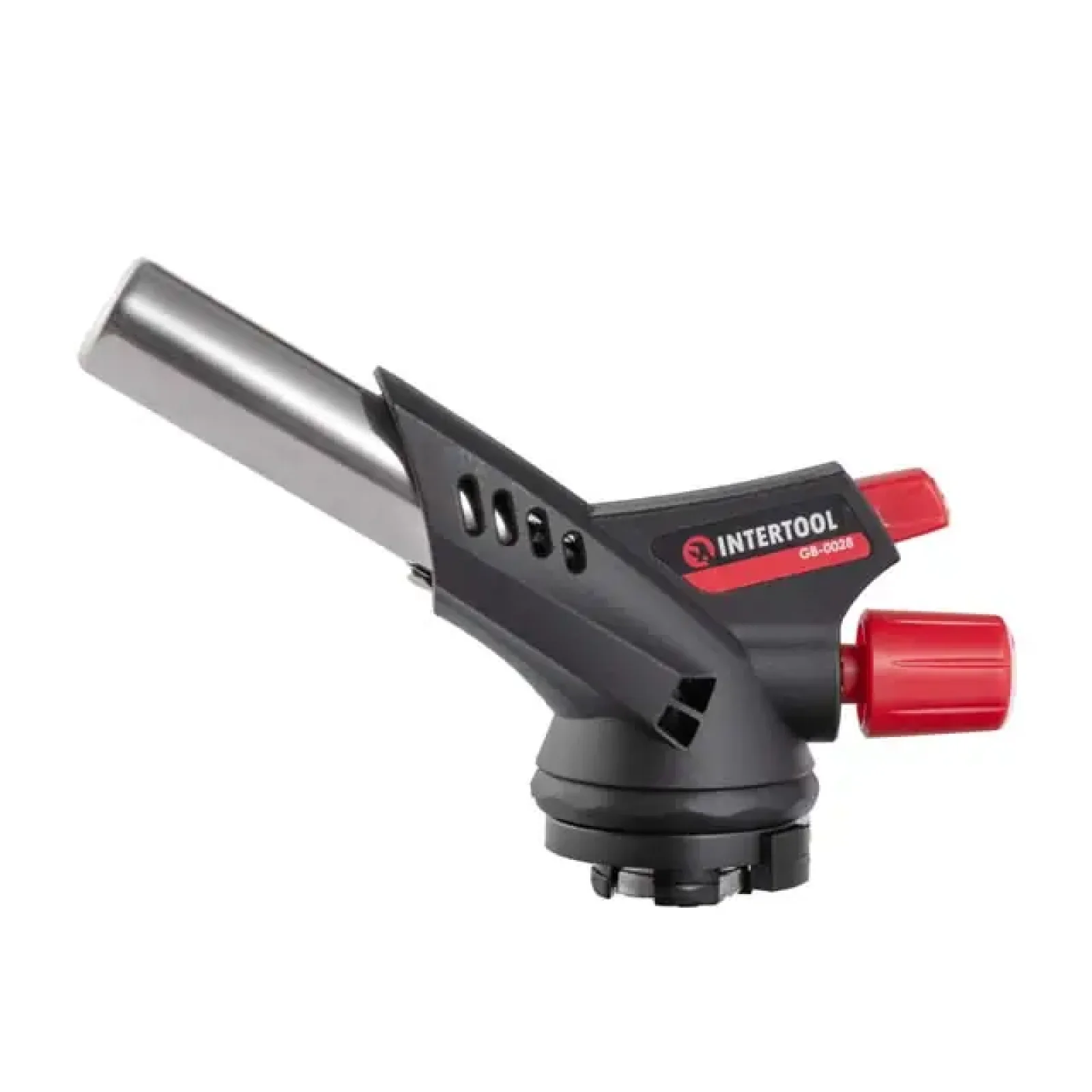 Пальник газовий, п'єзозапалювання, регулятор INTERTOOL (GB-0028) UA