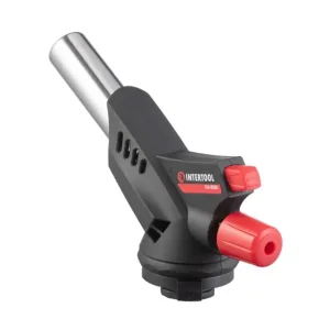 Пальник газовий, п'єзозапалювання, регулятор INTERTOOL (GB-0028) UA