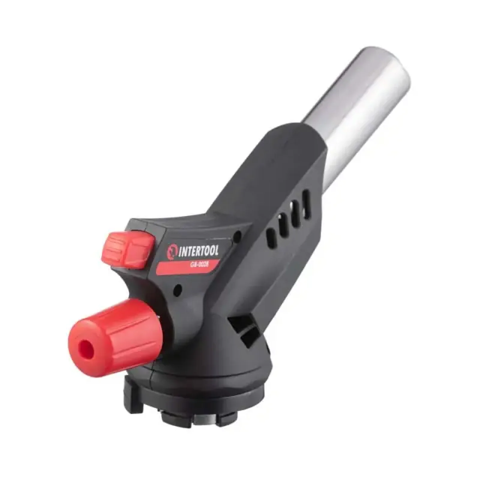 Пальник газовий, п'єзозапалювання, регулятор INTERTOOL (GB-0028) UA