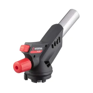 Пальник газовий, п'єзозапалювання, регулятор INTERTOOL (GB-0028) UA