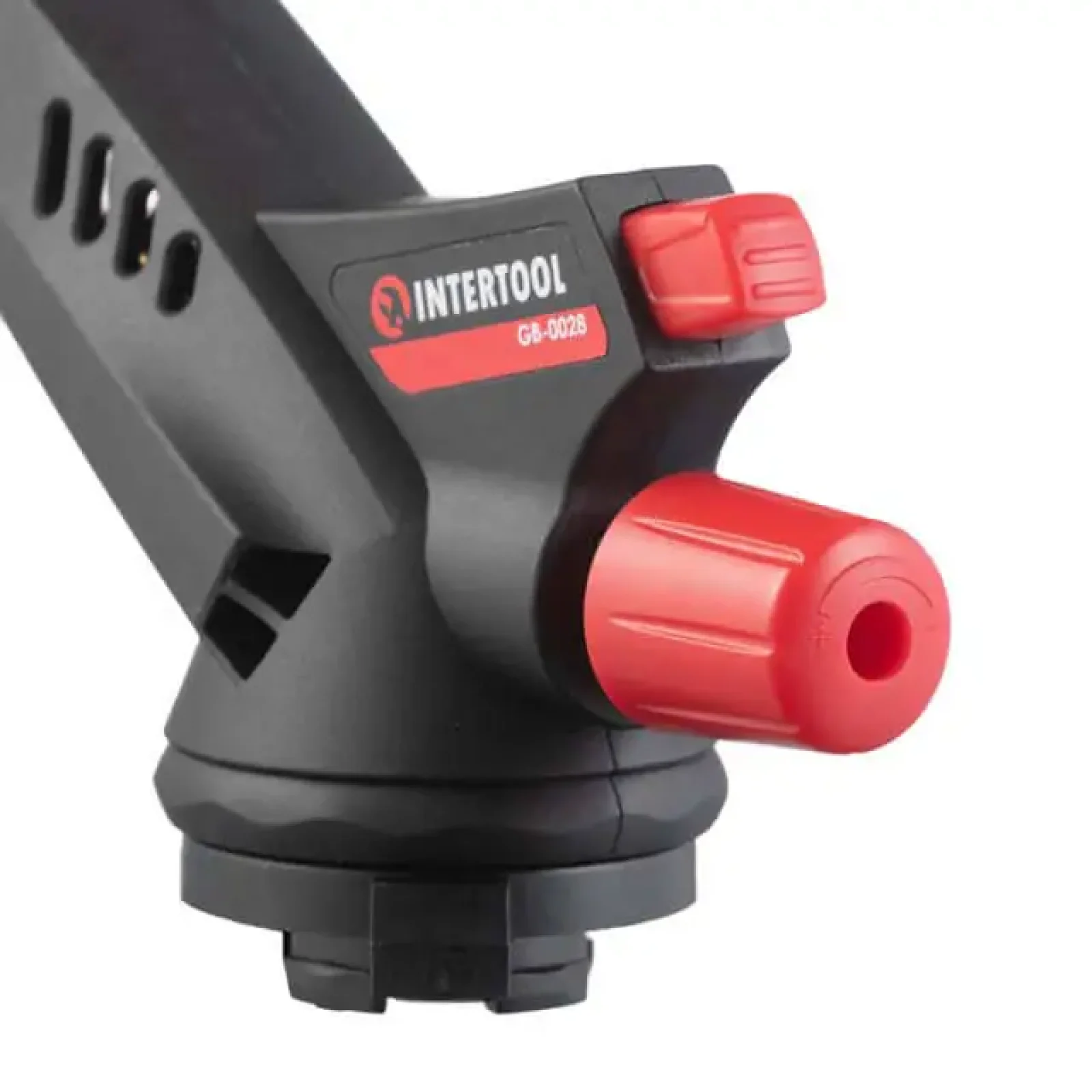 Пальник газовий, п'єзозапалювання, регулятор INTERTOOL (GB-0028) UA