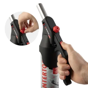 Пальник газовий, п'єзозапалювання, швидке регулювання полум'я INTERTOOL (GB-0029) UA