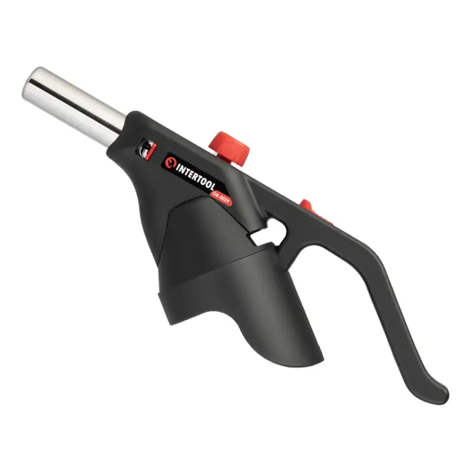 Пальник газовий, п'єзозапалювання, швидке регулювання полум'я INTERTOOL (GB-0029) UA