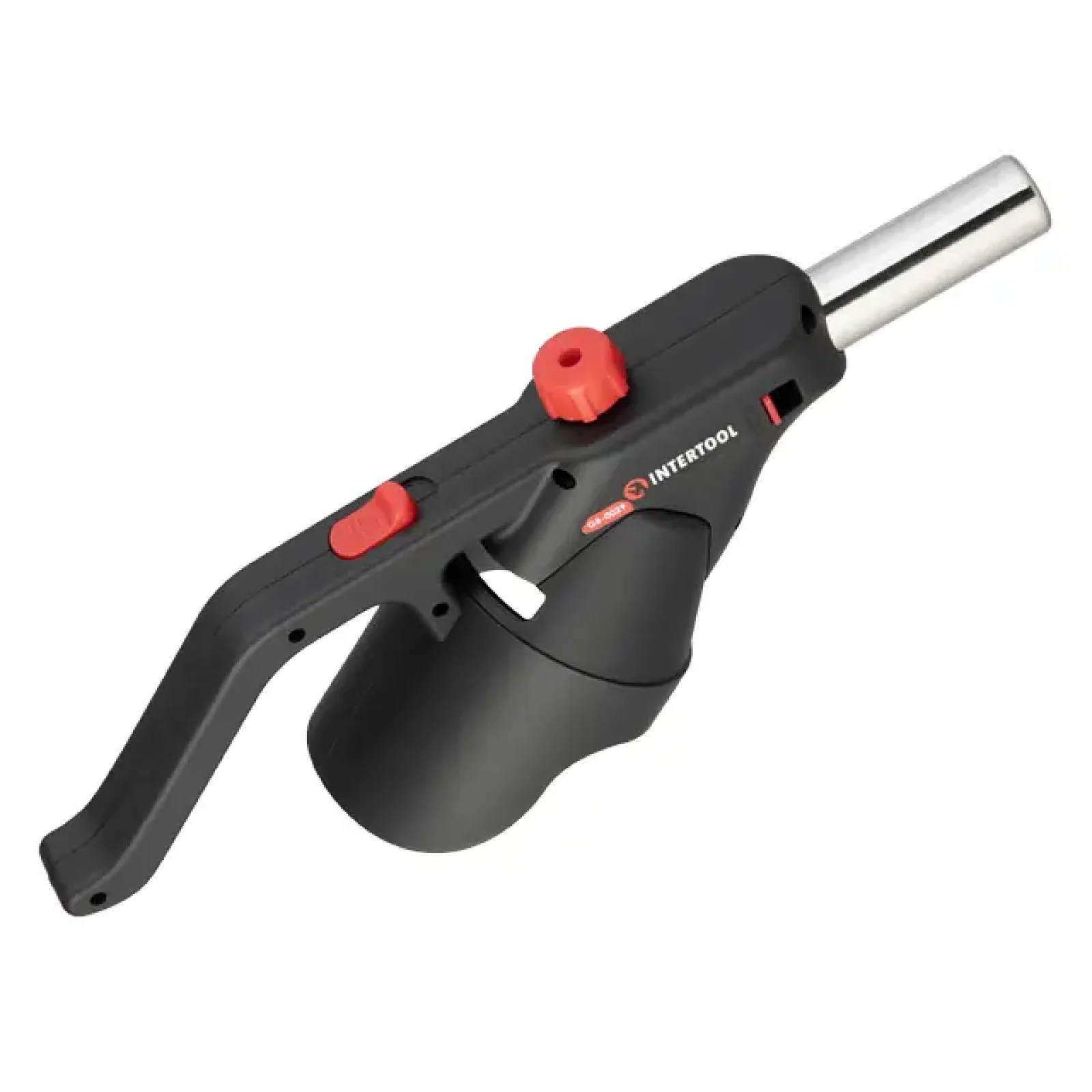 Пальник газовий, п'єзозапалювання, швидке регулювання полум'я INTERTOOL (GB-0029) UA