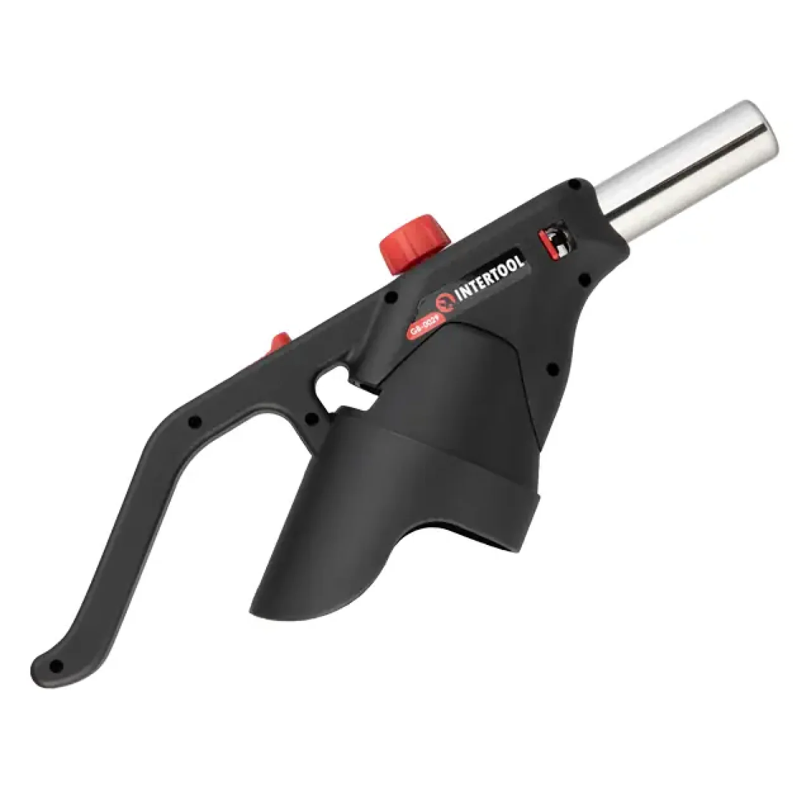 Пальник газовий, п'єзозапалювання, швидке регулювання полум'я INTERTOOL (GB-0029) UA