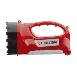 Ліхтар акумуляторний, 1 LED 5 Вт + 15 SMD INTERTOOL (LB-0101) UA