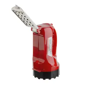 Ліхтар акумуляторний, 1 LED 5 Вт + 15 SMD INTERTOOL (LB-0101) UA