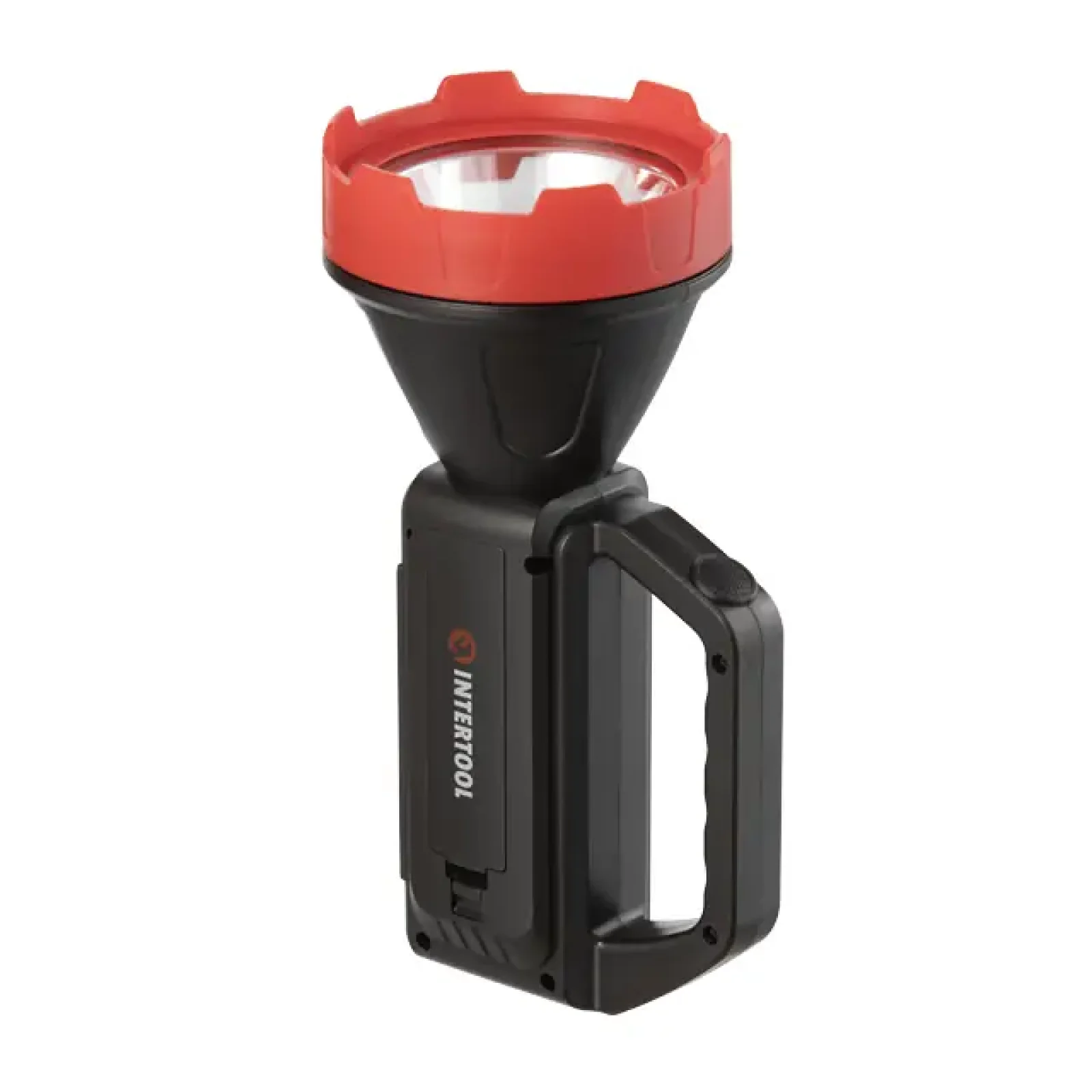 Ліхтар акумуляторний 1 LED + 1 COB, power bank, індикатор заряду, сонячна панель INTERTOOL (LB-0107) UA