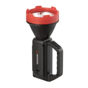 Ліхтар акумуляторний 1 LED + 1 COB, power bank, індикатор заряду, сонячна панель INTERTOOL (LB-0107) UA