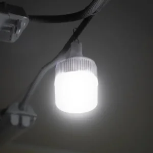 Світильник акумуляторний підвісний 24 SMD, сонячна панель, індикатор заряду INTERTOOL (LB-0109) UA