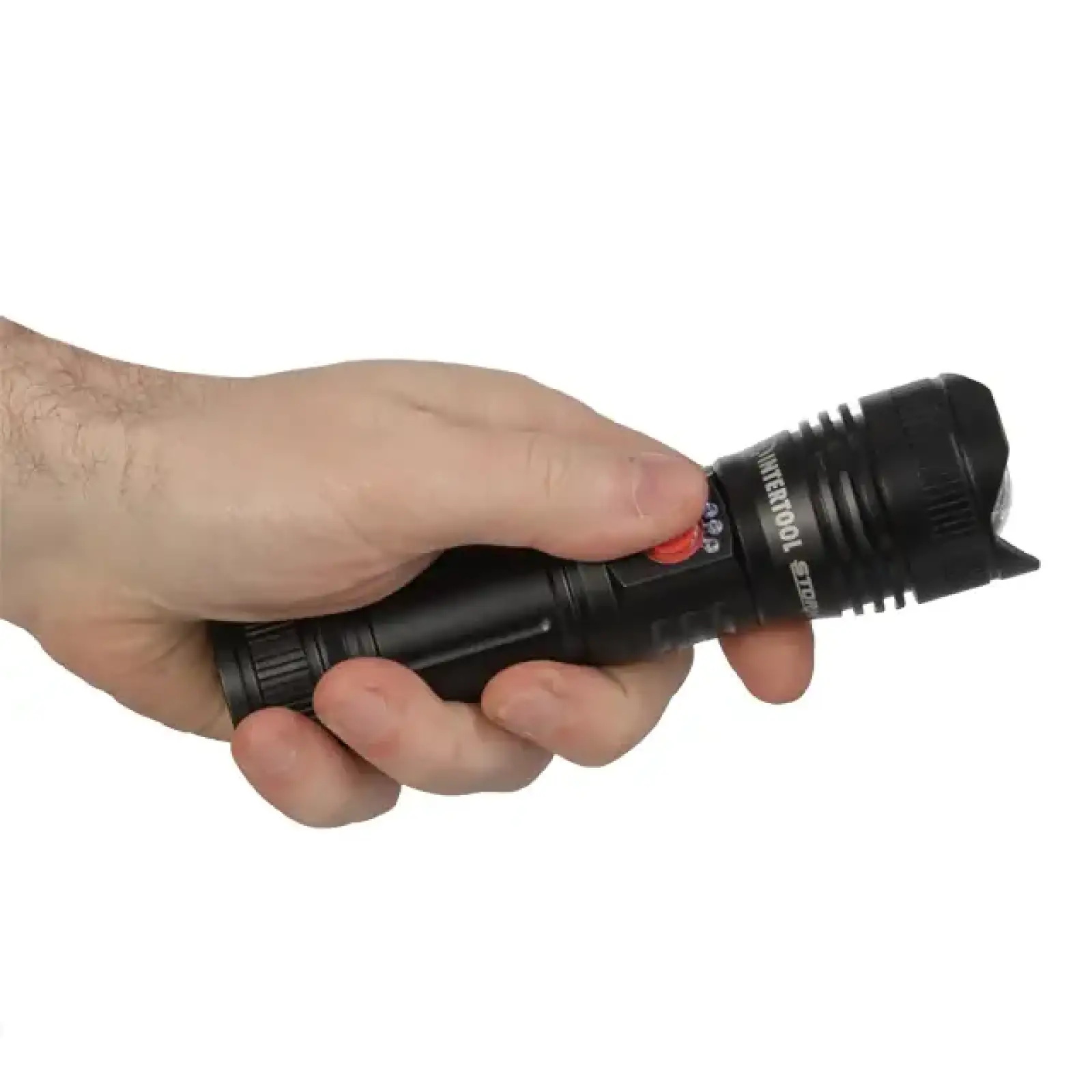 Ліхтар ручний Alu, 1200 lm, 3 режими, STORM INTERTOOL (LB-0130) UA