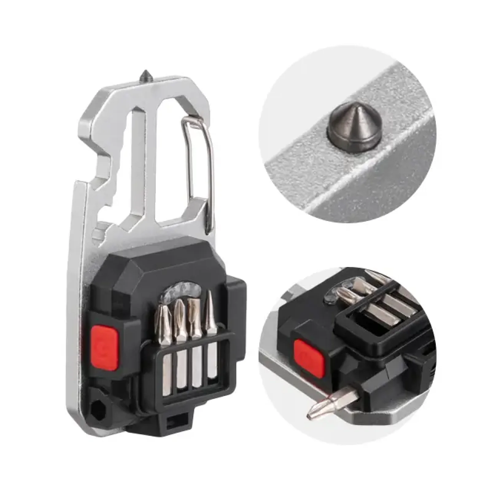 Ліхтар-брелок, Multi-tool 9 в 1, STORM INTERTOOL (LB-0161) UA