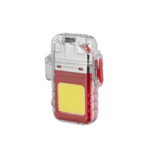 Ліхтар брелок з плазмовою запальничкою INTERTOOL (LB-0165) UA